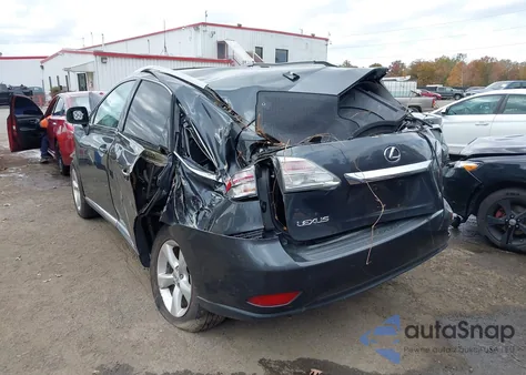 2010 Lexus Rx 350 from USA, damaged, VIN 2T2ZK1BA1AC011380
